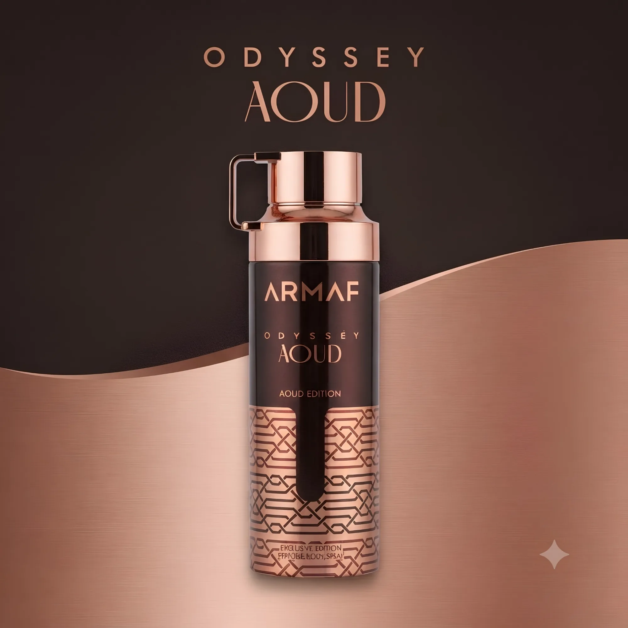 BODY SPRAY ARMAF ODYSSEY AOUD EDITION de caballero con 200 ML